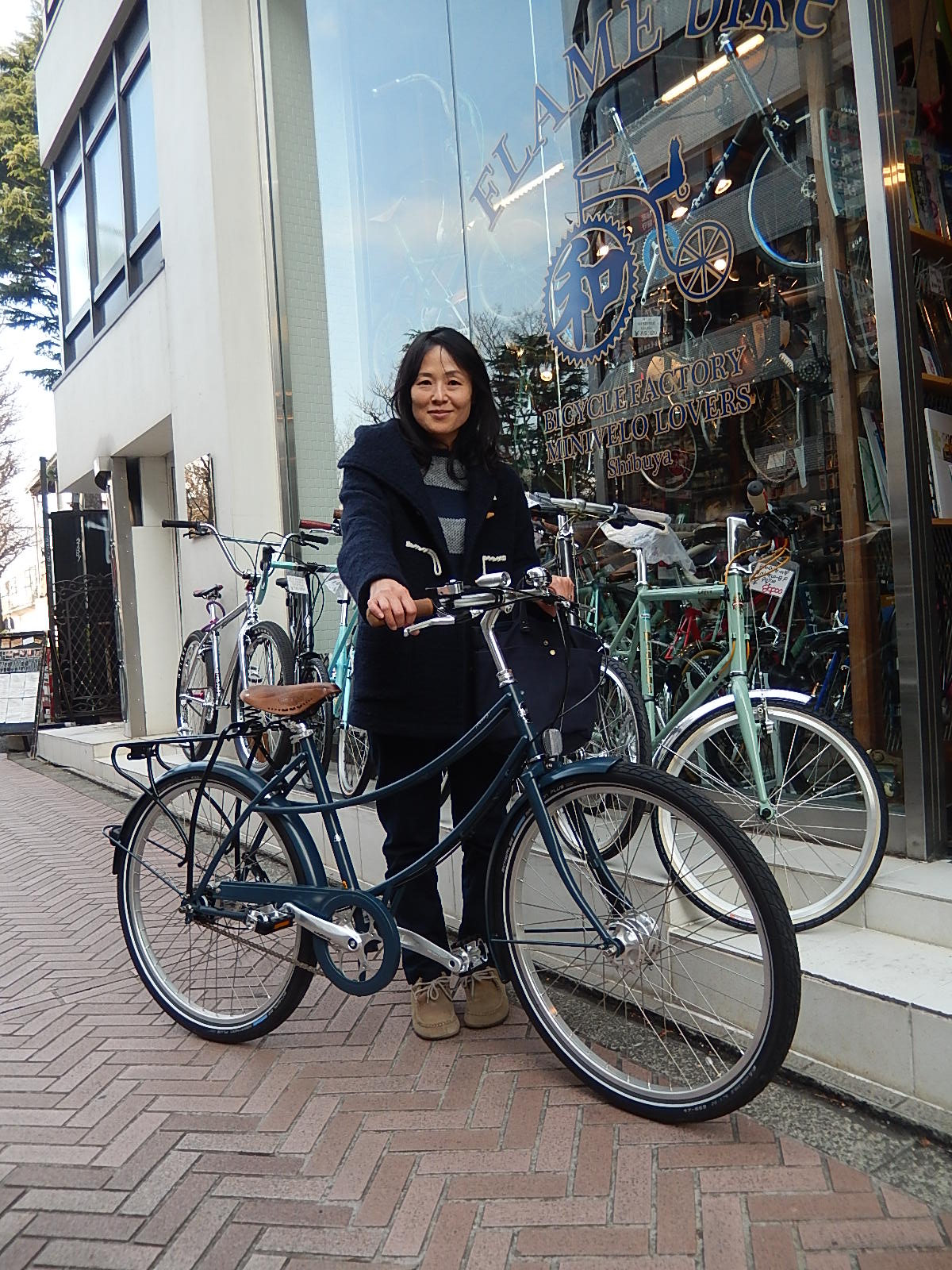 2月23日 渋谷 原宿 の自転車屋 FLAME bike前です_e0188759_20401414.jpg
