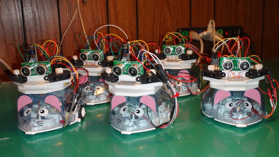 群ロボット 「ねずみ」- My swarm robot \"MICE\"_c0159967_14092751.jpg