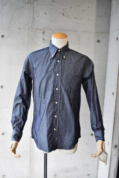 INDIVIDUALIZED SHIRTS ・・・ DENIM Shambre B/D SHIRTS!★!_d0152280_09115959.jpg