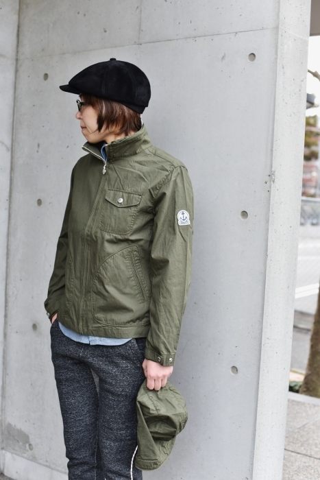 シャツ感覚のJACKET・其の① FIDELITY ・・・ Military HOODED JACKET!★!_d0152280_16245065.jpg