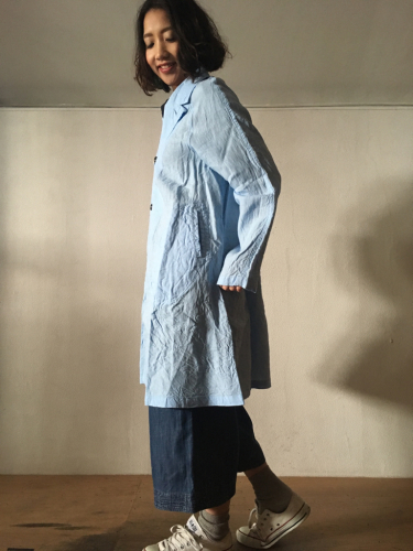 yarmoのリネンコート♡_e0357389_13443916.jpg