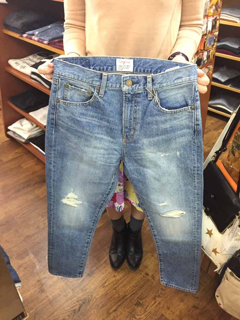 アングリッド UNGRID ハイウエストスリムデニム : dimanche NEWS BLOG