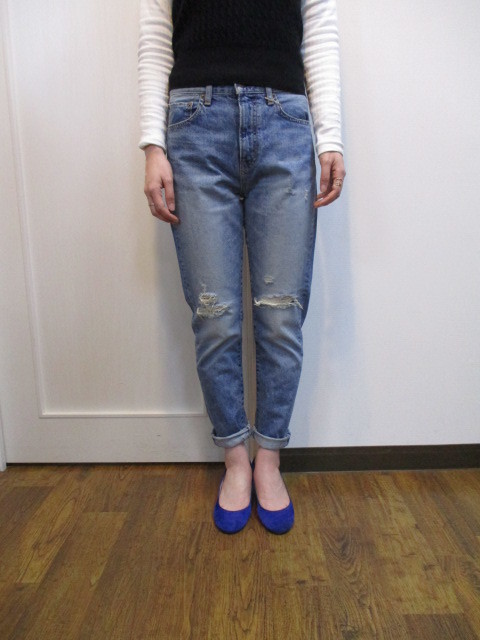 アングリッド UNGRID ハイウエストスリムデニム : dimanche NEWS BLOG