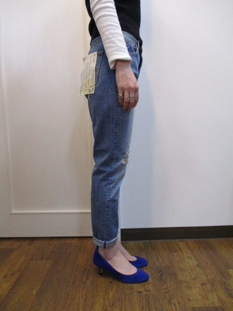 アングリッド UNGRID ハイウエストスリムデニム : dimanche NEWS BLOG