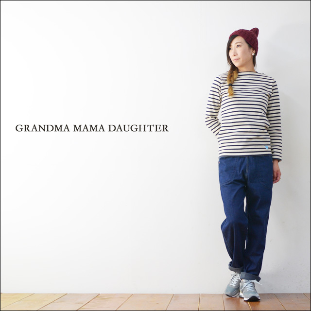 GRANDMA MAMA DAUGHTER [グランマ・ママ・ドーター] SIDE ZIP DENIM PANTS サイドジップデニムパンツ [ONE WASH] [GP007-OW]LADY\'S _f0051306_12325557.jpg