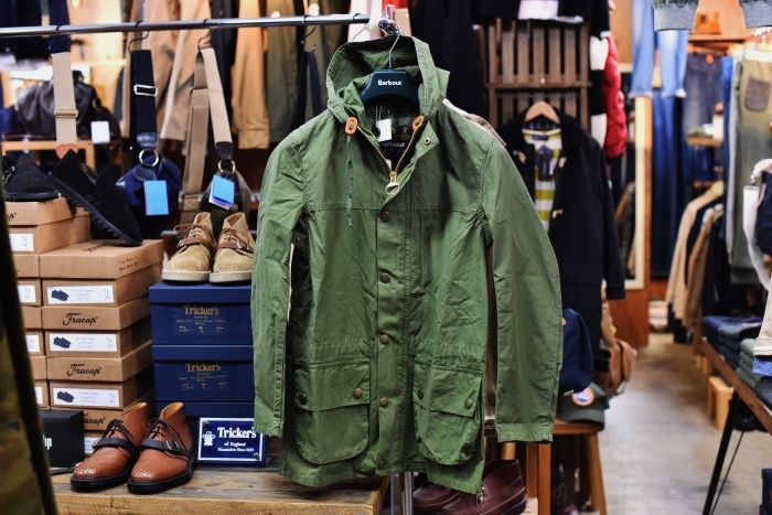 春に◎ Barbour ・・・ Overdyed SL BEDALE JACKET!★!_d0152280_20494408.jpg