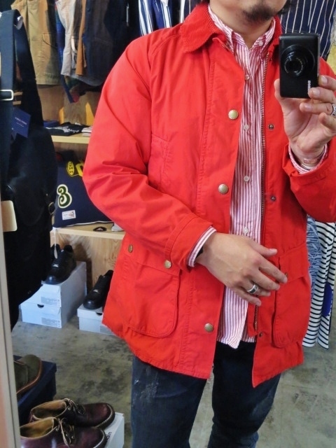 春に◎ Barbour ・・・ Overdyed SL BEDALE JACKET!★!_d0152280_20545278.jpg