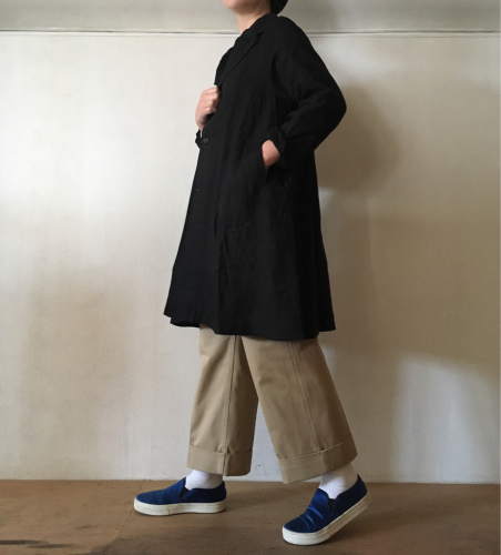 yarmoのリネンコート♡_e0357389_10525943.jpg