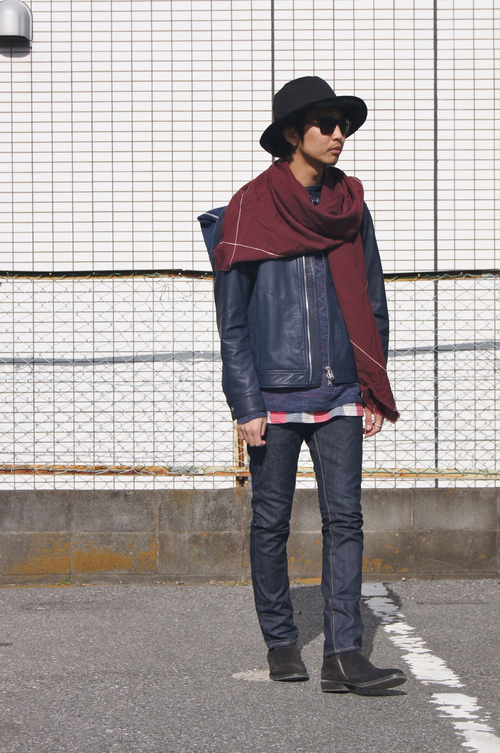 nonnative - RIDER BLOUSON COW LEATHER._c0079892_2121743.jpg