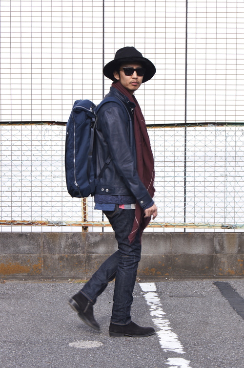 nonnative - RIDER BLOUSON COW LEATHER._c0079892_21282589.jpg