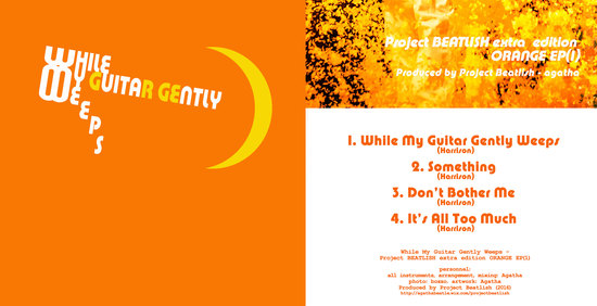 Project BEATLISH extra edition - ORANGE EP(1&2)_e0303005_15512255.jpg