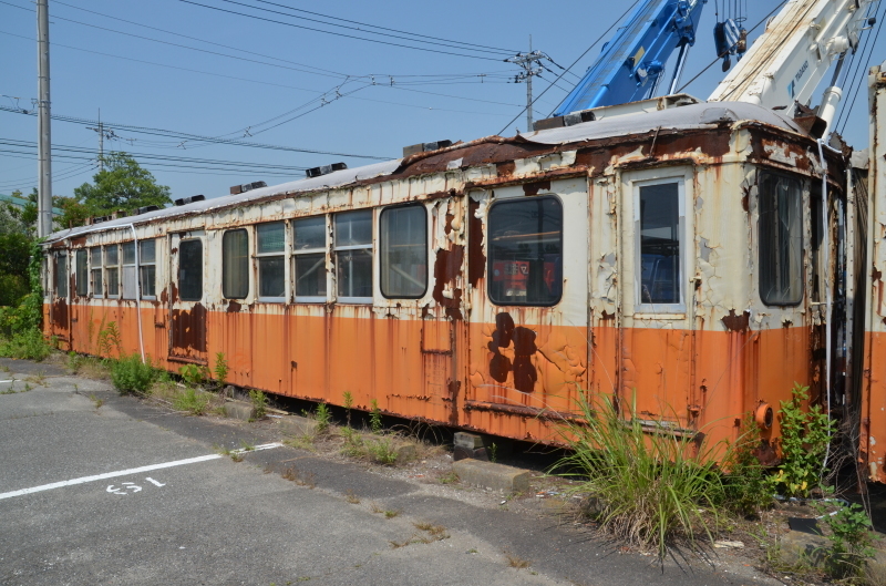 茨城に残る日立電鉄の保存車たち（前編） : 饂飩と蕎麦