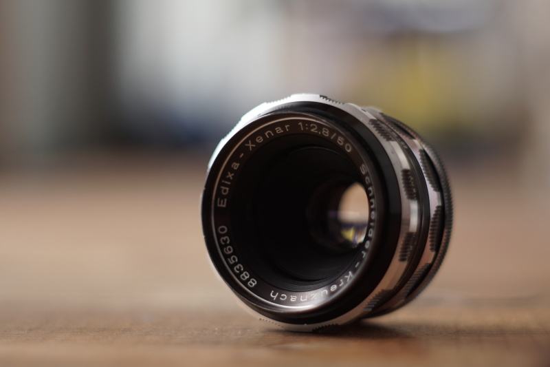 シュナイダー・ブルーの瞳から Schneider-Kreuznach Edixa-Xenar シュナイダー・ブルーの瞳から Schneider-Kreuznach Edixa-Xenar