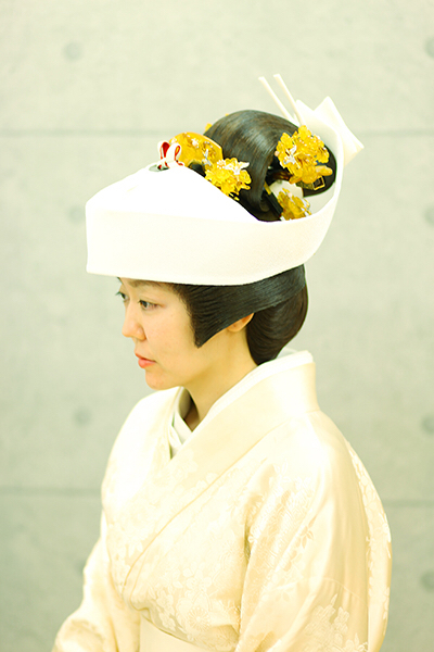 東京品川で、花嫁さんのかつら 文金高島田体験会やってます。 : 和装 