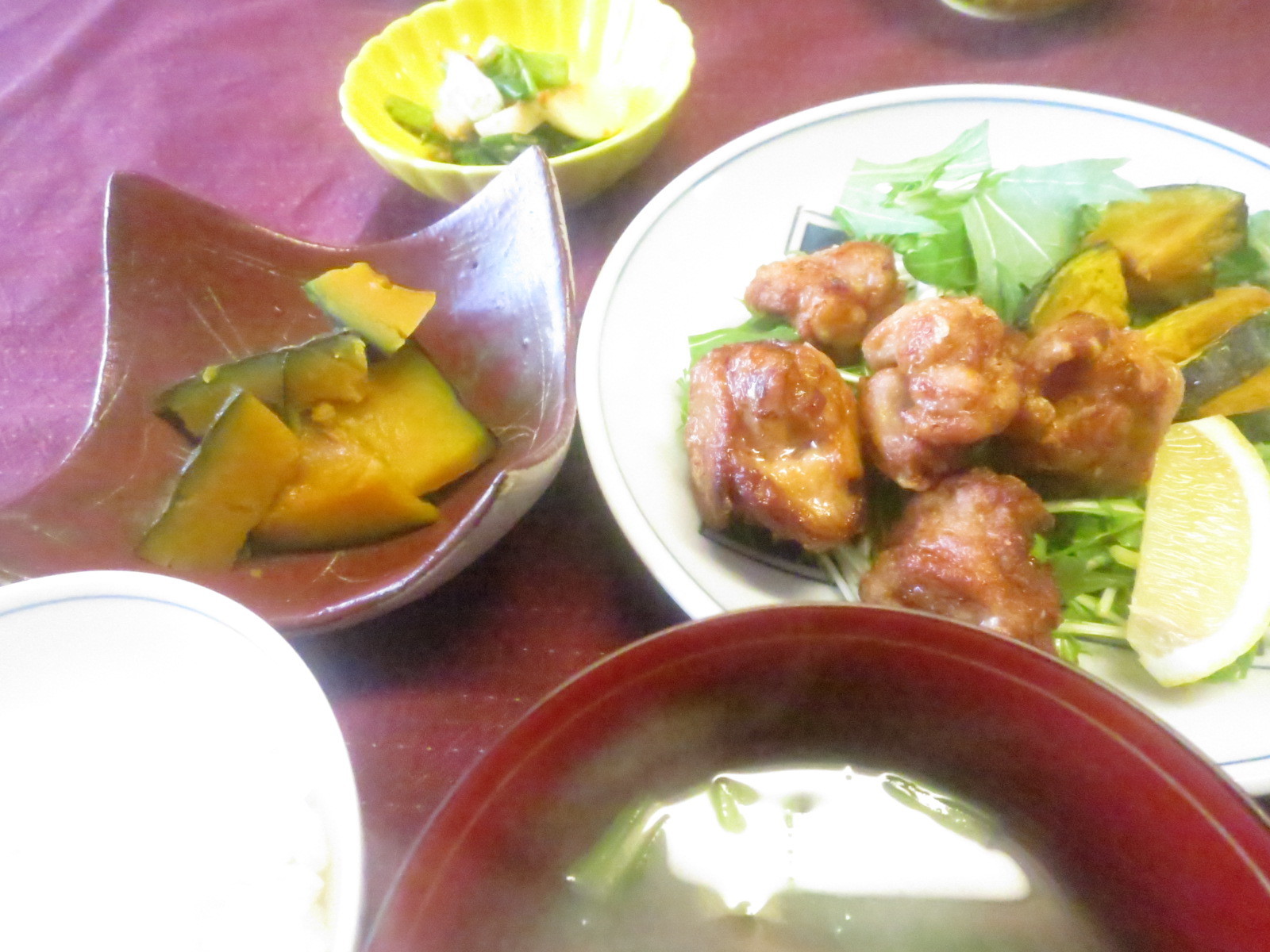 短期レッスン第1回鶏のから揚げ_d0031682_17521493.jpg
