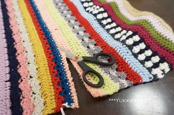 編み物の日々　~完成しました！　Baby spicy blanket~_d0348118_10423146.jpg