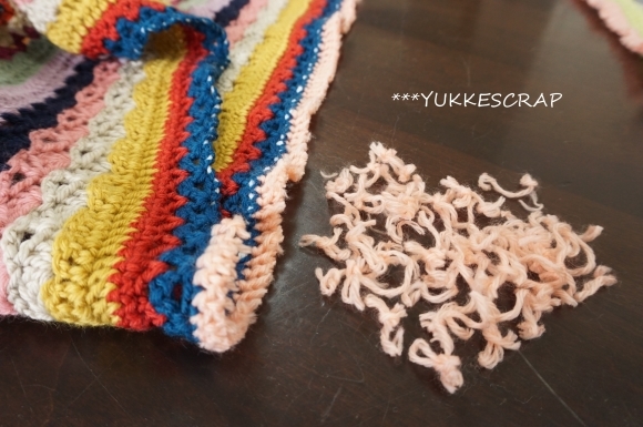 編み物の日々　~完成しました！　Baby spicy blanket~_d0348118_10425647.jpg