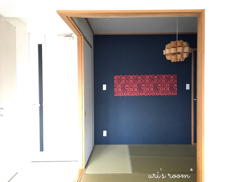 和室の模様替え!またファブリックパネルを作りました(´∀`)そして週末からのスーパーセールで狙うもの。_a0341288_18303849.jpg