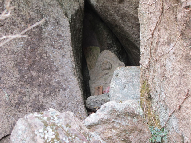 由布岳麓の中山を登る　2017.2.26（日）_a0166196_11574233.jpg