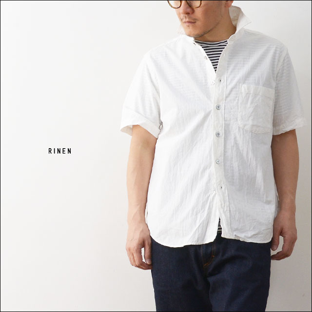 RINEN [リネン] 80/2 ダウンプルーフ半袖レギュラーカラーシャツ [38002/34623] MEN\'S_f0051306_18225073.jpg