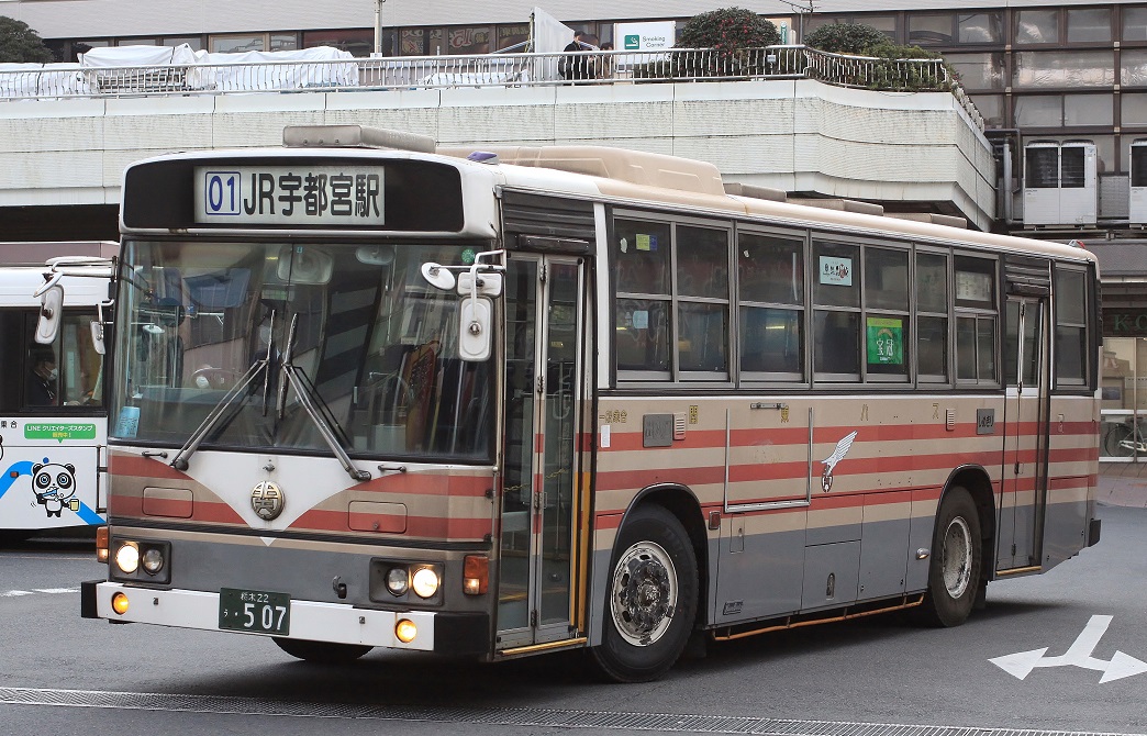 宇都宮駅前バス撮影4～関東自動車ブルーリボン～_e0365211_22582345.jpg