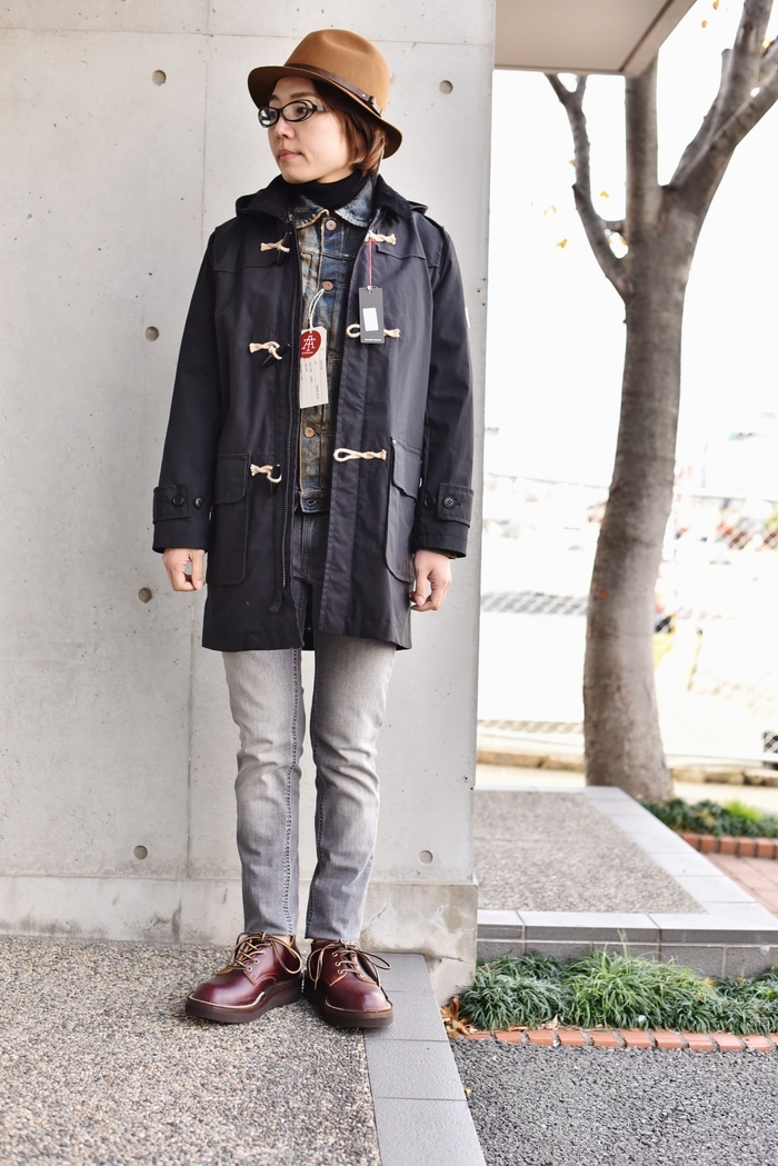 内見会・詳細 Gloverall DUFFLE COAT JACKET スタイル編・其の③_d0152280_02491469.jpg