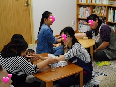 花見川リラックス館でのママハンドイベント!_a0191183_11084071.jpg