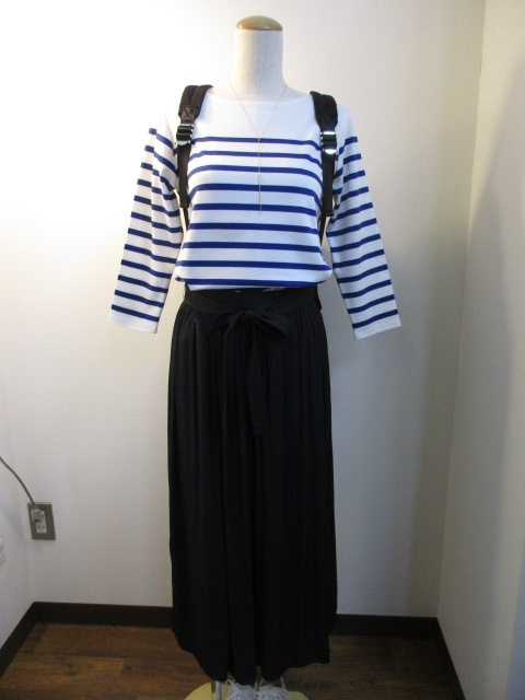 dimanche wide pants/sneakers coordinate._e0076692_18501203.jpg