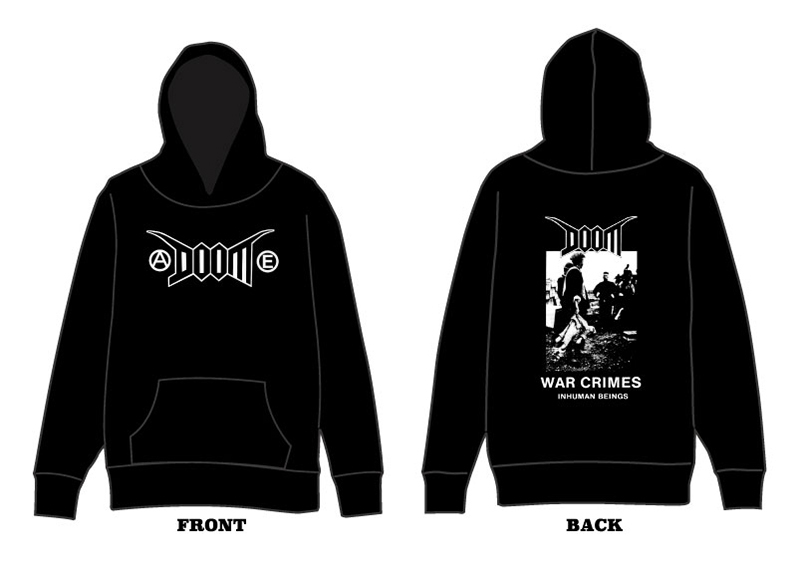 DOOM JAPAN TOUR 2017 フードパーカー、ロングスリーブTシャツ予約受付中！_f0037698_17093433.jpg