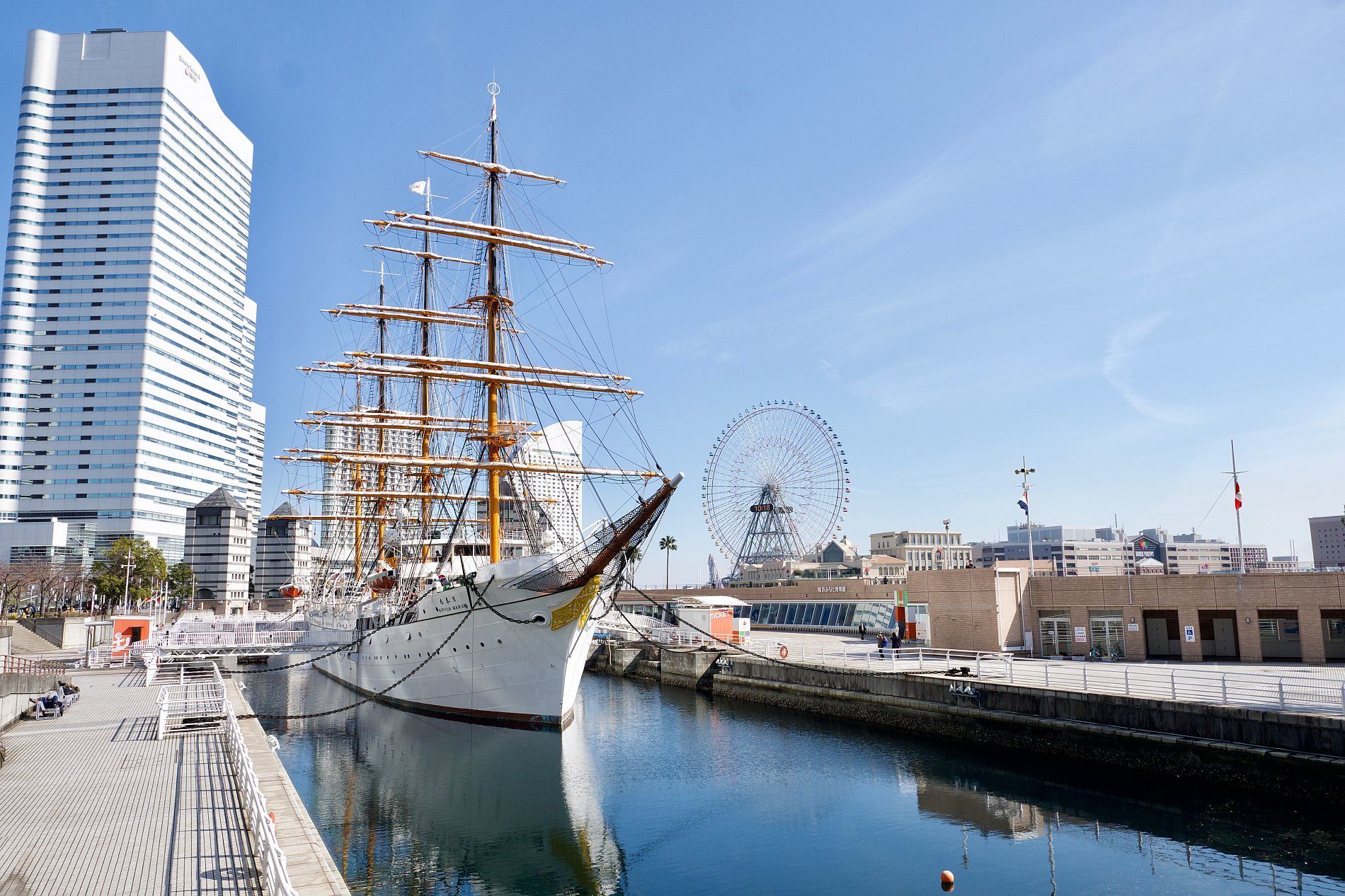 日本丸 横浜 みなとみらい 画像 文化遺産見学案内所