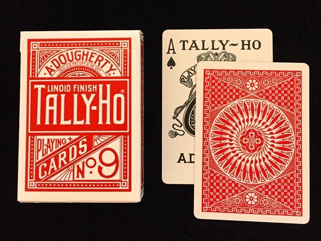 Tallyーho オールドデック未開封品オハイオ製赤一個