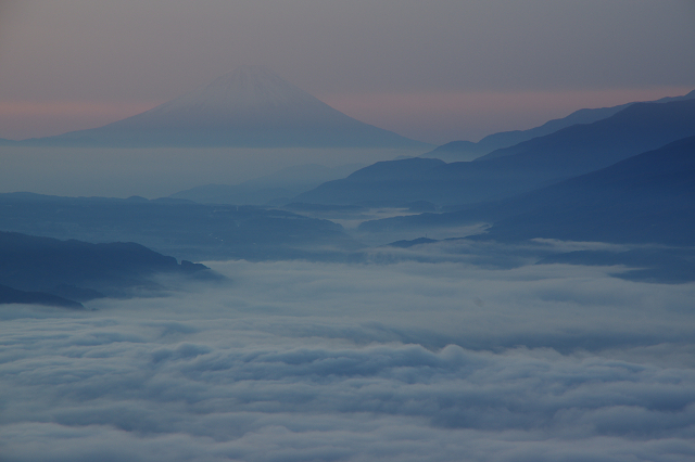 雲海の高ボッチ　2016.11.13_e0376691_22305812.jpg