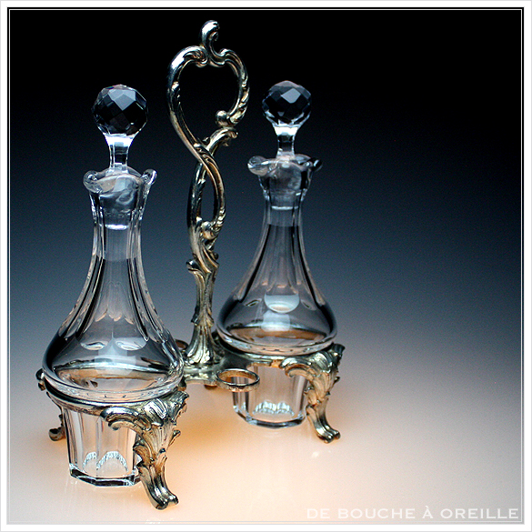 Baccarat \"Huile et Vinaigre \" アンティーク オールド バカラ オイル&ビネガー_d0184921_134219100.jpg