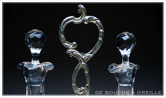 Baccarat \"Huile et Vinaigre \" アンティーク オールド バカラ オイル&ビネガー_d0184921_1349627.jpg