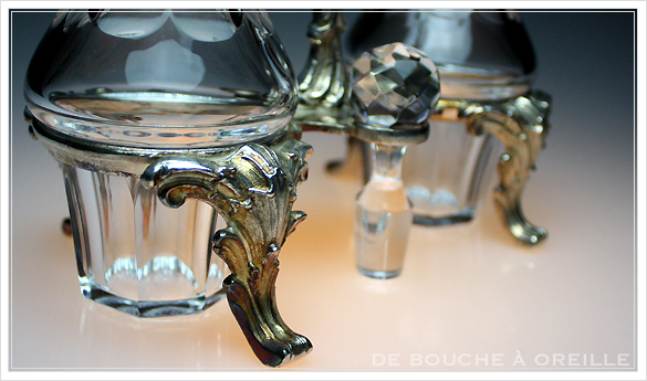 Baccarat \"Huile et Vinaigre \" アンティーク オールド バカラ オイル&ビネガー_d0184921_1354696.jpg