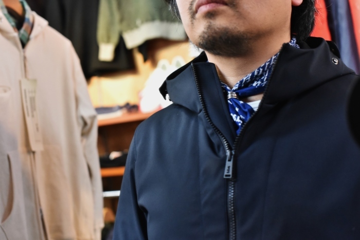 大人のHOODED JACKET 「add」・・・ SOFT SHELL HOODED ZIP JACKET!★!_d0152280_01071379.jpg