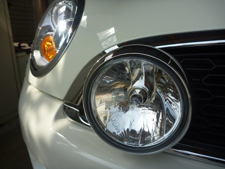 純正 MINIクーパーR56グリル＋アディショナルライト