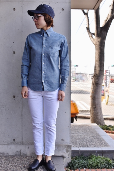 NUDIE JEANS ・・・ WHITE DENIM STYLE・其の①_d0152280_14031653.jpg