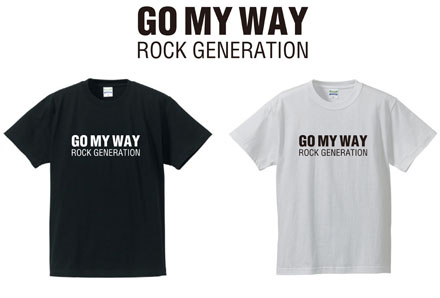 ROCK GENERATION T-shirt付きCD販売予約受付開始！_a0119383_23575059.jpg