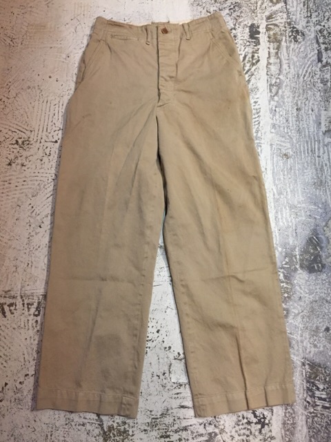 3月8日(水)大阪店春物ヴィンテージ入荷!#3 U.S.Army編Part2!WWII~Army Chino&M-45Field Pants!!_c0078587_2148121.jpg