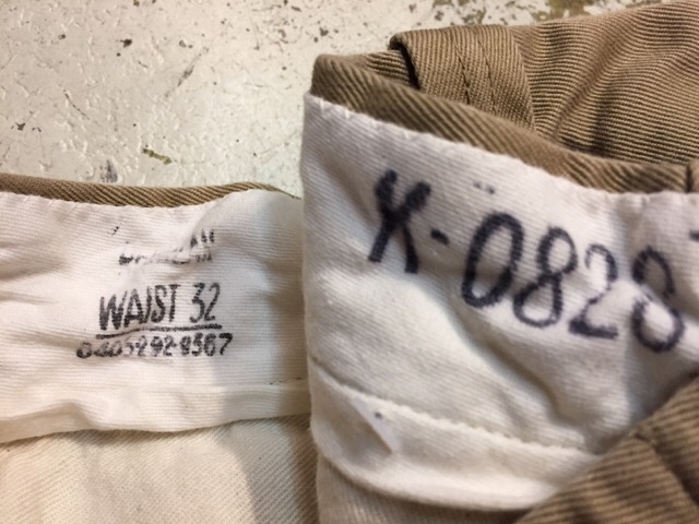 3月8日(水)大阪店春物ヴィンテージ入荷!#3 U.S.Army編Part2!WWII~Army Chino&M-45Field Pants!!_c0078587_21524352.jpg