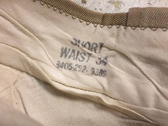 3月8日(水)大阪店春物ヴィンテージ入荷!#3 U.S.Army編Part2!WWII~Army Chino&M-45Field Pants!!_c0078587_21554799.jpg