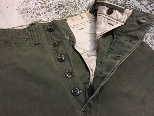 3月8日(水)大阪店春物ヴィンテージ入荷!#3 U.S.Army編Part2!WWII~Army Chino&M-45Field Pants!!_c0078587_23244947.jpg