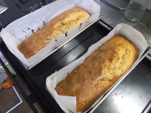 孫が遊びに来た&フルーツケーキ_f0019498_2363448.jpg