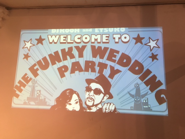 DJ KOOH the funky Wedding Party!☆_a0050302_0305858.jpg