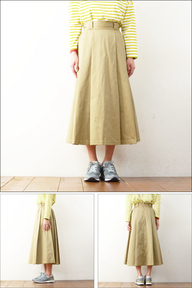 DANTON [ダントン] T/C WEST POINT SKIRT [JD-5053WTC] ウエストポイントスカート_f0051306_19463732.jpg