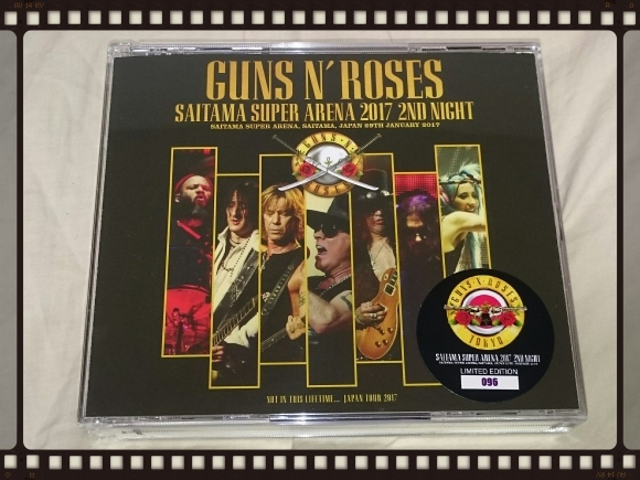 GUNS N\' ROSES / SAITAMA SUPER ARENA 2017 2ND NIGHT_b0042308_18122106.jpg