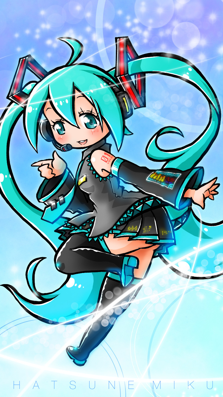 壁紙シリーズ「初音ミク」720×1280_d0087129_15203921.jpg