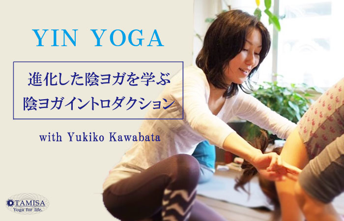 Yin 陰 Yoga  『 進化した陰ヨガ 』と週末イベントの告知_d0240462_20573043.jpg