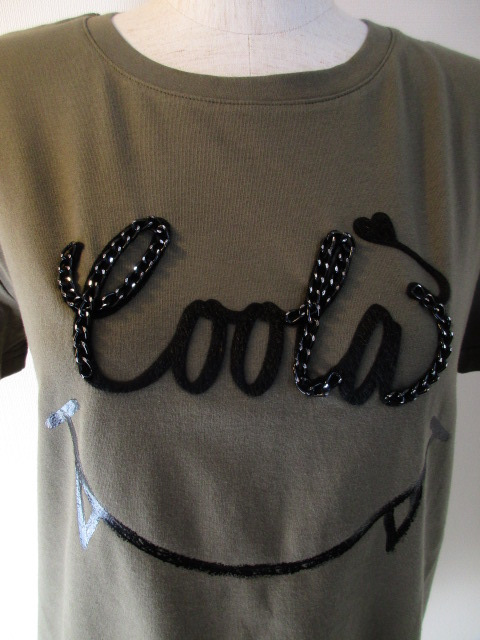 クーラ / COOLA    COOLAチェーンSMILEベーシックTee_e0076692_19480899.jpg